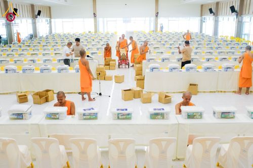 ภาพ No.156113:พิธีถวายสังฆทานแด่คณะสงฆ์ 323 วัด 4 จังหวัดชายแดนภาคใต้ ปีที่ 20 ครั้งที่ 173 พิธีมอบกองทุนหนุนแรงใจช่วยครูใต้ ปีที่ 17 ครั้งที่ 137 วันเสาร์ที่ 21 กันยายน พ.ศ.2567 ณ ศูนย์ปฏิบัติธรรมภาคใต้ อ.บางกล่ำ จ.สงขลา