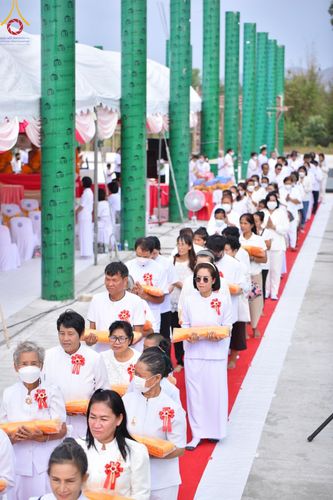 ภาพ No.123953:พิธีทอดผ้าป่า ปิดแผ่นทองค้ำฟ้า ครบรอบ 1 ปี สถาปนาอาคาร 80 ปี หลวงพ่อธัมมชโย ณ ศูนย์ปฏิบัติธรรมวิหารแดง ตำบลเจริญธรรม อำเภอวิหารแดง จ.สระบุรี วันที่ 18 กุมภาพันธ์ พ.ศ. 2567