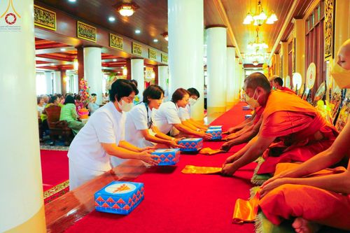 พิธีทอดกฐินสามัคคีทั่วไทย 5,000 วัด ณ วัดกลางท่าข้าม จ.สิงห์บุรี วันที่ 19 พฤศจิกายน พ.ศ. 2566