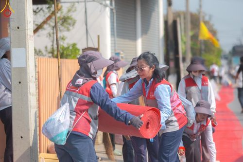 ภาพ No.202930:V.51 สารพัดV สารพัดดี ที่คลองบางนางแท่น ในโครงการธรรมยาตรา กตัญญูบูชา มหาปูชนียาจารย์ พระมงคลเทพมุนี(สด จนฺทสโร) พระผู้ปราบมาร อนุสรณ์สถาน 7 แห่ง ปีที่ 13 ระหว่างวันที่ 2-31 มกราคม พ.ศ. 2568