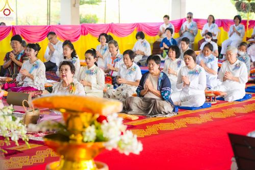 ภาพ No.94124:พิธีทอดกฐิน เพื่อสร้างกำแพงแก้วรอบวัด ณ วัดทุ่งเจริญธรรม อ.อมก๋อย จ.เชียงใหม่ วันที่ 10 พฤศจิกายน พ.ศ. 2566