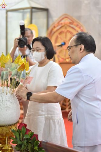 ภาพ No.253774:วันที่ 12 ตุลาคม พ.ศ. 2568 พิธีทอดกฐินสามัคคีทั่วไทย 30,000 วัด โดยคณะศิษยานุศิษย์ บูชาธรรม 81 ปี หลวงพ่อธัมมชโย ณ วัดดอกไม้ เขตยานนาวา กรุงเทพฯ