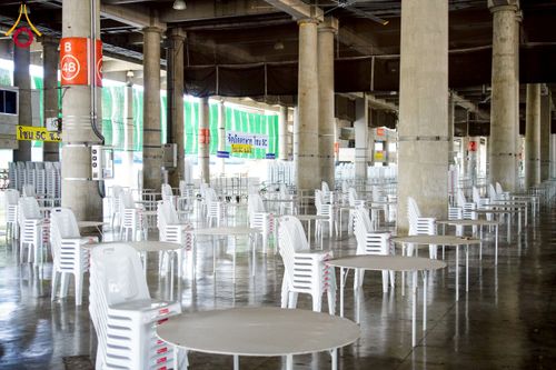 ภาพ No.217587:วันที่ 2-14 เมษายน พ.ศ. 2568 เจ้าหน้าที่เตรียมงานวันคุ้มครองโลก ชุดที่ 1 วัดพระธรรมกาย จ.ปทุมธานี