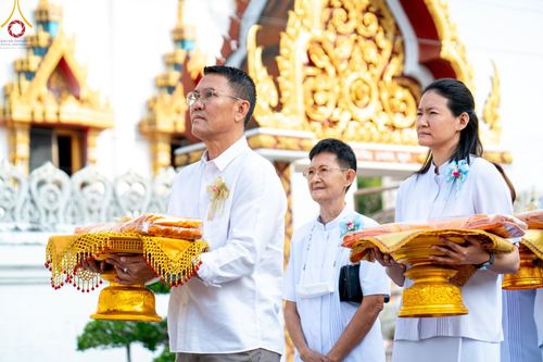 ภาพ No.203341:พิธีทอดผ้าป่าทำนุบำรุงศาสนสถาน ณ วัดปรางค์หลวง ตำบลบางม่วง อำเภอบางใหญ่ จังหวัดนนทบุรี ในโครงการธรรมยาตรา กตัญญูบูชา มหาปูชนียาจารย์ พระมงคลเทพมุนี(สด จนฺทสโร) พระผู้ปราบมาร อนุสรณ์สถาน 7 แห่ง ปีที่ 13 วันที่ 29 มกราคม พ.ศ. 2568