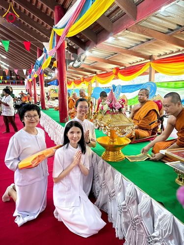 ภาพ No.181746:พิธีทอดกฐิน ณ วัดท่าทอง ต.ปากน้ำ  อ.เดิมบางนางบวช จ.สุพรรณบุรี ในโครงการทอดกฐินสามัคคีทั่วไทย 30,000 วัด บูชาธรรม 80 ปี หลวงพ่อธัมมชโย โดยคณะศิษยานุศิษย์วัดพระธรรมกาย วันที่ 2 พฤศจิกายน พ.ศ. 2567