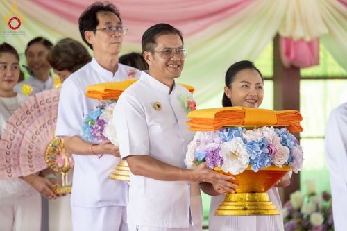 ภาพ No.250247:วันอังคารที่ 7 ตุลาคม พ.ศ. 2568 พิธีทอดผ้าป่าเพื่อสร้าง "ลานอเนกประสงค์พญานาค 4 ตระกูล" ณ พุทธอุทยานนานาชาติ อ.โพนพิสัย จ.หนองคาย