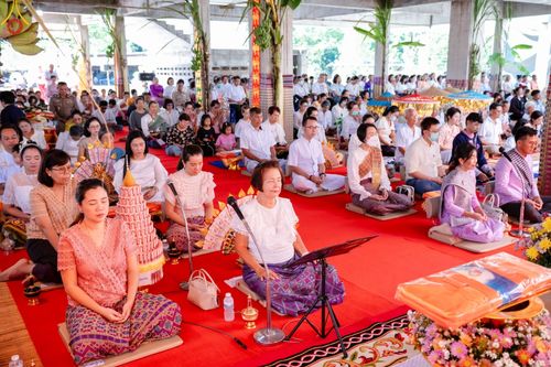 ภาพ No.91770:พิธีทอดกฐินสามัคคีทั่วไทย 5,000 วัด ณ วัดโนนพระแก้ว ต.น้ำโมง อ.ท่าบ่อ จ.หนองคาย  วันจันทร์ที่ 30 ตุลาคม พ.ศ. 2566