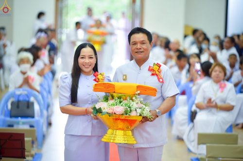 ภาพ No.249909:วันอังคารที่ 30 กันยายน พ.ศ. 2568 พิธีตอกเสามงคลต้นแรกอาคารเศรษฐีถาวร ที่พักผู้มาปฏิบัติธรรม ณ ศูนย์ปฏิบัติธรรมจันทบุรี