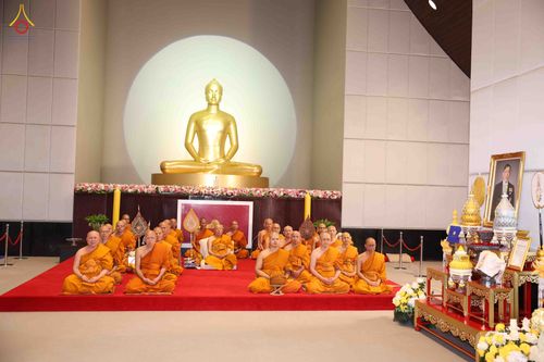 ภาพ No.341907:วันพุธที่ 29 กรกฎาคม พ.ศ. 2569 พิธีอุปสมบทสามเณรประโยค 9 นาคในพระบรมราชานุเคราะห์ ณ โบสถ์พระไตรปิฏก วัดพระธรรมกาย