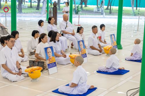 ภาพ No.286544:วันเสาร์ที่ 12 กรกฏาคม พ.ศ.2568 พิธีบรรพชาอุปสมบท  โครงการบรรพชาอุปสมบทหมู่ ธรรมทายาทนานาชาติ(ภาคภาษาจีน), โครงการบรรพชาสามเณร โรงเรียนนานาชาติ รุ่นที 14