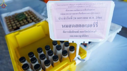 ภาพ No.74060:พิธีถวายภัตตาหารเป็นสังฆทาน แด่คณะพระธรรมยาตราฯ ในโครงการธรรมยาตรากตัญญูบูชา มหาปูชนียาจารย์ พระมงคลเทพมุนี(สด จนฺทสโร) พระผู้ปราบมาร อนุสรณ์สถาน 7 แห่ง ปีที่ 11 วันที่ 24 มกราคม พ.ศ. 2566