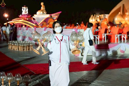 ภาพ No.306616:ภาพเบื้องหลังอาสาสมัครรวมใจ ชุดที่ 5 ในโครงการธรรมยาตรา กตัญญูบูชา มหาปูชนียาจารย์ พระมงคลเทพมุนี(สด จนฺทสโร) พระผู้ปราบมาร อนุสรณ์สถาน 7 แห่ง ปีที่ 14