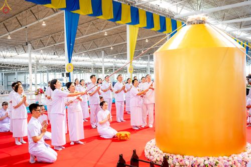 ภาพ No.342825:วันอาทิตย์ที่ 9 สิงหาคม พ.ศ.2569 พิธีจุดเทียนใจ ไฟนิรันดร์ อนันตชัย ณ รัตนบัลลังก์ วัดพระธรรมกาย