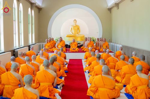 ภาพ No.336839:วันที่ 14 มิถุนายน พ.ศ. 2569 พิธีอุปสมบทธรรมทายาท นานาชาติยุโรปรุ่นที่ 11 เบลเยียม