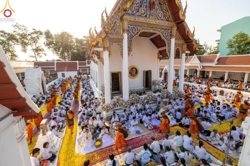 ภาพ No.113244:พิธีต้อนรับพระธรรมยาตรา ปีที่ 12 วันที่ 15 มกราคม พ.ศ. 2567 ณ วัดโบสถ์บน จ.นนทบุรี