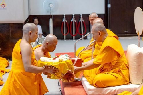 ภาพ No.232412:วันเสาร์ที่ 5 กรกฎาคม พ.ศ. 2568 พิธีบรรพชาอุปสมบท ธรรมทายาท โครงการบรรพชาอุปสมบทหมู่ รุ่นเข้าพรรษา ,  โครงการบวชพระนานาชาติ AEC & WAB รุ่นที่ 9 ณ วัดพระธรรมกาย