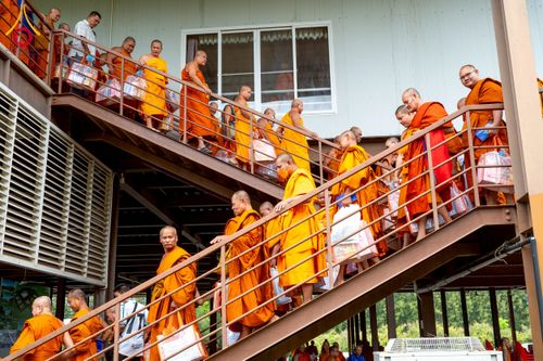 ภาพ No.238961:วันเสาร์ที่ 16 สิงหาคม พ.ศ. 2568 งานบุญประจำปี ครั้งที่ 20 พิธีทักษิณานุปทานแด่บรรพชน ตระกูลผ่องสวัสดิ์และหมู่ญาติที่ล่วงลับไปแล้ว ณ พระมหาเจดีย์ทัตตชีโว ศูนย์อบรมเยาวชนกาญจนบุรี