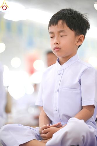 ภาพ No.205994:พิธีตักบาตร และ พิธีบูชาข้าวพระ ในวันอาทิตย์ต้นเดือน 2 กุมภาพันธ์ พ.ศ. 2568 ณ สภาธรรมกายสากล วัดพระธรรมกาย