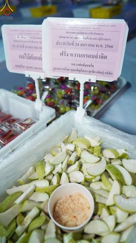 ภาพ No.74033:พิธีถวายภัตตาหารเป็นสังฆทาน แด่คณะพระธรรมยาตราฯ ในโครงการธรรมยาตรากตัญญูบูชา มหาปูชนียาจารย์ พระมงคลเทพมุนี(สด จนฺทสโร) พระผู้ปราบมาร อนุสรณ์สถาน 7 แห่ง ปีที่ 11 วันที่ 24 มกราคม พ.ศ. 2566