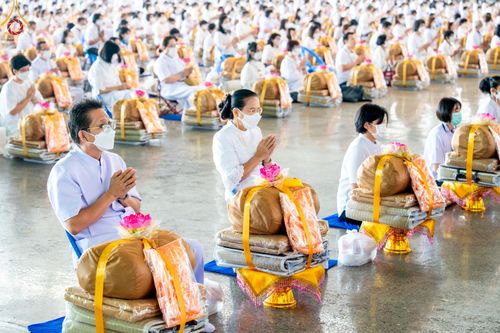 ภาพ No.66468:พิธีถวายอุปกรณ์เครื่องกันหนาว แด่คณะพระภิกษุ สามเณร วัดพระธรรมกาย วันเสาร์ที่ 10 ธันวาคม พ.ศ. 2565 ณ สภาธรรมกายสากล วัดพระธรรมกาย จ.ปทุมธานี