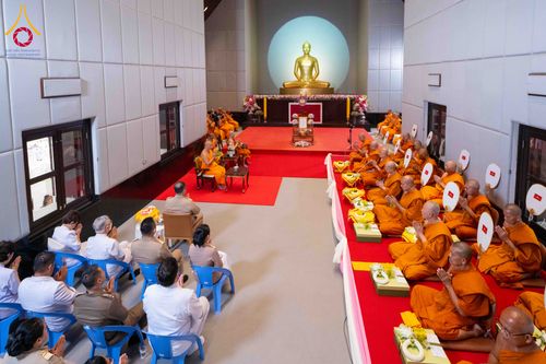 ภาพ No.309016:วันอาทิตย์ที่ 8 กุมภาพันธ์ พ.ศ. 2569  พิธีต้อนรับพระบัญชาสมเด็จพระสังฆราช แต่งตั้ง  “พระครูปลัดรัตนวีรวัฒน์” (รังสฤษดิ์ อิทฺธิจินฺตโก) เจ้าอาวาสวัดพระธรรมกาย ให้ดำรงตำแหน่ง “ที่ปรึกษาเจ้าคณะจังหวัดปทุมธานี”