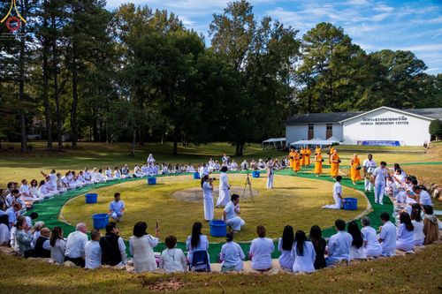 ภาพ No.64006:พิธีทอดกฐินสามัคคี ประจำปีพุทธศักราช 2565 ณ วัดพระธรรมกายจอร์เจีย ประเทศสหรัฐอเมริกา วันอาทิตย์ที่  23  ตุลาคม  พ.ศ. 2565