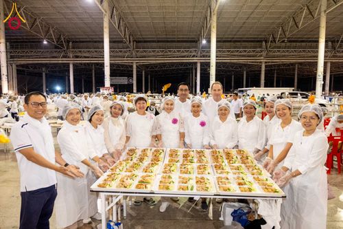 ภาพ No.303031:วันที่ 26 มกราคม พ.ศ. 2569 พิธีถวายภัตตาหารเป็นสังฆทาน แด่พระธรรมยาตรา ณ วัดพระธรรมกาย  จังหวัดปทุมธานี ในโครงการธรรมยาตรา กตัญญูบูชา มหาปูชนียาจารย์ พระมงคลเทพมุนี(สด จนฺทสโร) พระผู้ปราบมาร อนุสรณ์สถาน 7 แห่ง ปีที่ 14