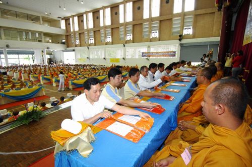 ภาพ No.3172:พิธีถวายสังฆทานแด่คณะสงฆ์ 266 วัด ใน 4 จังหวัดภาคใต้ ครั้งที่ 36