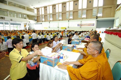 ภาพ No.3174:พิธีถวายสังฆทานแด่คณะสงฆ์ 266 วัด ใน 4 จังหวัดภาคใต้ ครั้งที่ 36