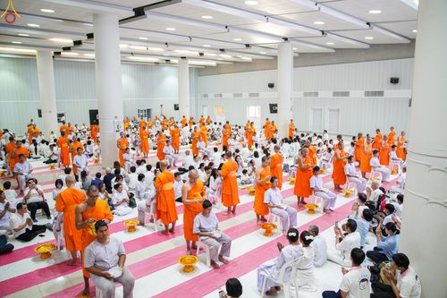 ภาพ No.316848:วันเสาร์ที่ 28 มีนาคม พ.ศ.2569 พิธีปลงผมนาคธรรมทายาท โครงการสามเณรยุวธรรมทายาท รุ่นที่ 34 โครงการสามเณรมัชฌิมธรรมทายาท รุ่นที่ 30 ณ มหารัตนวิหารคด 13 วัดพระธรรมกาย