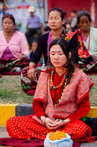 ภาพ No.317076:วันเสาร์ที่ 28 มีนาคม พ.ศ.2569 ธรรมยาตราจาริก ณ ซุ้มประตูลุมพินีเกต(Lumbini Gate) ประเทศเนปาล