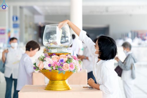 ภาพ No.78068:พิธีบุพเปตพลี ครั้งที่ 132 เพื่ออุทิศบุญกุศลแด่บรรพบุรุษผู้ล่วงลับ วันที่ 21 มีนาคม พ.ศ. 2566 ณ วัดพระธรรมกาย