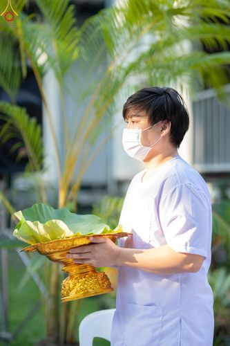 ภาพ No.78612:พิธีตัดปอยผมและปลงผมนาคธรรมทายาท  โครงการบรรพชาและอุปสมบทหมู่ วันคุ้มครองโลก วันที่ 26 มีนาคม พ.ศ.2566 ณ หมู่บ้านบรรลุธรรม วัดพระธรรมกาย