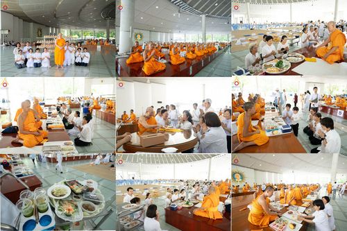 วันที่ 19 กันยายน พ.ศ. 2569 พิธีถวายภัตตาหารเมนูสวรรค์ เพื่อการบรรลุธรรม ณ หอฉันคุณยายอาจารย์ฯ วัดพระธรรมกาย