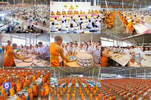 ภาพ No.306102:วันที่ 30 มกราคม พ.ศ. 2569 พิธีถวายภัตตาหารเป็นสังฆทาน แด่พระธรรมยาตรา ณ วัดพระธรรมกาย  จังหวัดปทุมธานี ในโครงการธรรมยาตรา กตัญญูบูชา มหาปูชนียาจารย์ พระมงคลเทพมุนี(สด จนฺทสโร) พระผู้ปราบมาร อนุสรณ์สถาน 7 แห่ง ปีที่ 14