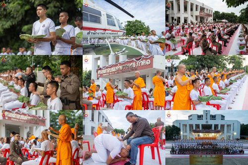 วันจันทร์ที่ 14 กันยายน พ.ศ.2569  พิธีตัดปอยผมนักเรียนนายสิบธรรมทายาท  "โครงการบรรพชาและพัฒนาศีลธรรม นักเรียนนายสิบตำรวจรุ่นที่ 16“  ณ ศูนย์ฝึกอบรมตำรวจภูธร ภาค 1  จ.สระบุรี