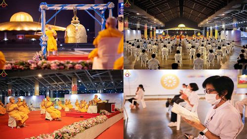 ภาพ No.79453:พิธีสวดธรรมจักร ชิตังเม  ครบ 5,251,555,555 จบ วันพุธที่ 5 เมษายน พ.ศ. 2566 ณ วัดพระธรรมกาย จ.ปทุมธานี