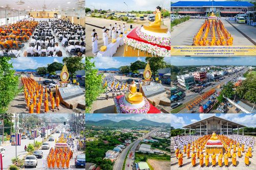 วันพุธที่ 30 กันยายน พ.ศ. 2569 พิธีอัญเชิญพระประธาน บรรจุพระบรมสารีริกธาตุ ภายในเกศดอกบัวตูม องค์พระประธาน ณ อาคารพระมงคลเทพมุนี ธุดงคสถานครสวรรค์ ต.หัวถนน อ.ท่าตะโก จ.นครสวรรค์
