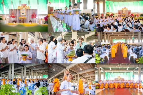 วันที่ 10 มกราคม พ.ศ. 2569 พิธีปลงผมธรรมทายาทบูชาธรรม 117  ปี คุณยายอาจารย์ฯ ณ วิหารคด วัดพระธรรมกาย ปทุมธานี