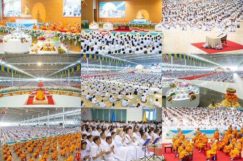 ภาพ No.308302:วันที่ 1  กุมภาพันธ์ พ.ศ. 2569 พิธีบูชาข้าวพระอาทิตย์ต้นเดือน ณ สภาธรรมกายสากล วัดพระธรรมกาย