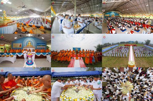 ภาพ No.314804:วันเสาร์ที่ 21 มีนาคม พ.ศ.2569 พิธีปฐมผ้าป่าสถาปนาองค์พระเจดีย์ และ พิธีกลั่นแผ่นดิน โปรยรัตนชาติ  สถาปนาองค์พระเจดีย์เพื่อสันติภาพโลก ณ ธุดงคสถานลุ่มน้ำฝาง อ.ฝาง จ.เชียงใหม่