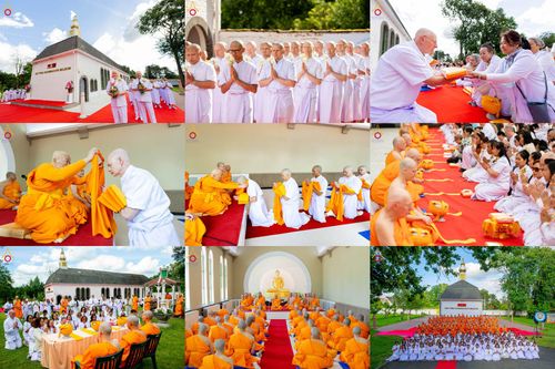 วันที่ 14 มิถุนายน พ.ศ. 2569 พิธีอุปสมบทธรรมทายาท นานาชาติยุโรปรุ่นที่ 11 เบลเยียม