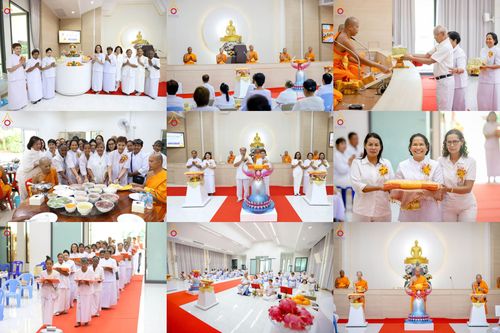 ภาพ No.327596:วันอาทิตย์ที่ 3 พฤษภาคม พ.ศ. 2569 พิธีบูชาข้าวพระและทอดผ้าระบบไฟฟ้า สุขพิมาน ศูนย์ปฏิบัติธรรมพัทลุง