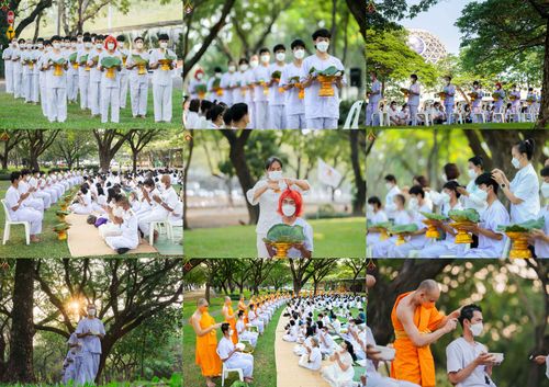 ภาพ No.80031:พิธีตัดปอยผมและปลงผมนาคธรรมทายาท โครงการอุปสมบทหมู่ธรรมทายาท พุทธศาสตร์สากลรุ่นที่ 7 (ภาคฤดูร้อน) วันอาทิตย์ที่ 9 เมษายน พ.ศ.2566