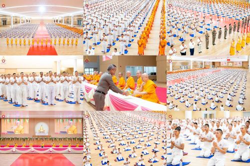 วันที่ 16 กันยายน พ.ศ. 2569 พิธีเปิดบรรพชาและปฏิบัติธรรม นสต. รุ่นที่ 16 ศูนย์ฝึกอบรมตำรวจภูธรภาค 1 ณ สภาธรรมกายสากล วัดพระธรรมกาย