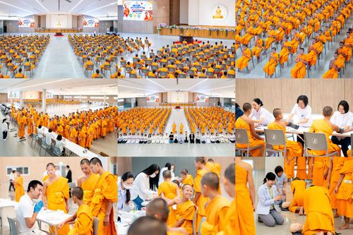วันที่ 8 สิงหาคม พ.ศ. 2569  ตรวจสุขภาพประจำปีสามเณร ณ วัดพระธรรมกาย ปทุมธานี