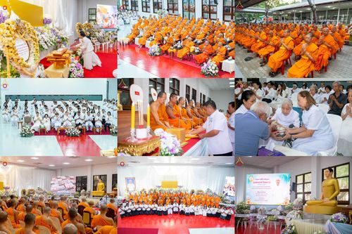 ภาพ No.316067:วันศุกร์ที่ 27 มีนาคม พ.ศ. 2569 พิธีบำเพ็ญกุศล คุณพ่อณรงค์ จินตมากุล  สิริอายุ 99 ปี 11 เดือน โยมบิดา พระครูปลัดรัตนวีรวัฒน์ (รังสฤษดิ์ อิทฺธิจินตโก) ที่ปรึกษาเจ้าคณะจังหวัดปทุมธานี เจ้าอาวาสวัดพระธรรมกาย  ณ ห้องปลูกศรัทธา 2 วัดพระธรรมกาย ปทุมธานี