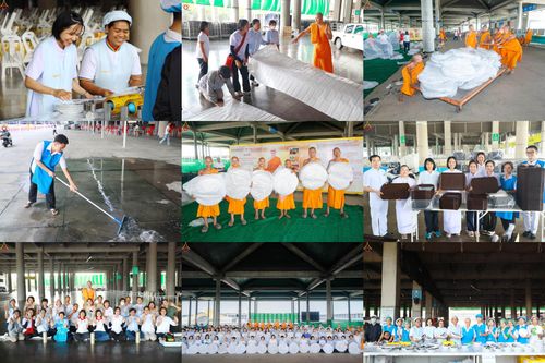 วันที่ 17-19 เมษายน พ.ศ.2569 การปูผ้ากระสอบขาว , เตรียมจุดฉัน , เตรียมจุดพักค้าง เพื่องานถวายมหาสังฆทาน 40,000 กว่าวัดทั่วประเทศ วันคุ้มครองโลก 22 เมษายน พ.ศ.2569 วัดพระธรรมกาย