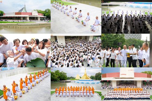 วันที่ 30 พฤษภาคม พ.ศ.2569 พิธีตัดปอยผมและปลงผม อุบาสกอุปสมบทอุทิศชีวิต 11 ท่าน ณ โบสถ์พระไตรปิฎก วัดพระธรรมกาย