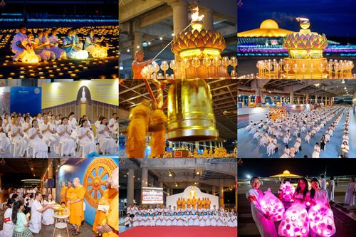 วันพฤหัสบดีที่ 27 สิงหาคม พ.ศ.2569 พิธีฉลองชัยสวดมนต์บทธัมมจักกัปปวัตตนสูตร 8,657,585,858 จบ ณ มหารัตนวิหารคด วัดพระธรรมกาย